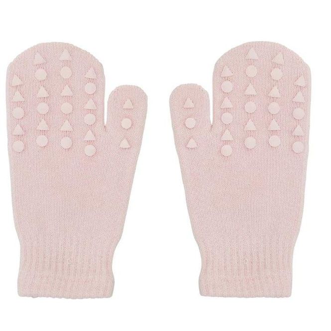 Hovedbilde Antiskli votter i bomull Soft Pink