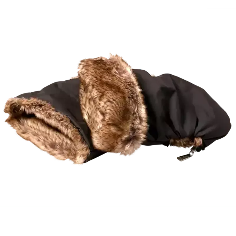 Tinkafu - Vognvott Zipper Brun Faux